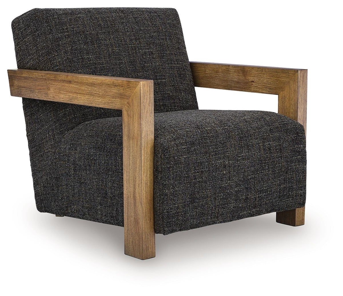 Dorney - Accent Chair - Charcoal / Brown by Ashley – Accent Chairs