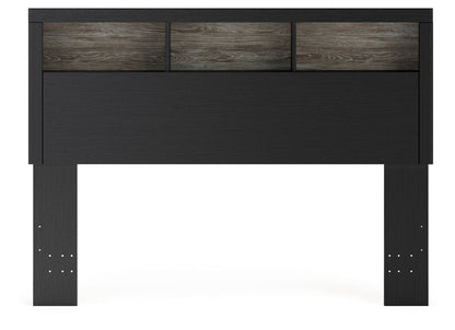 Broachmyn - Lighted Bookcase Headboard by Ashley – view 2