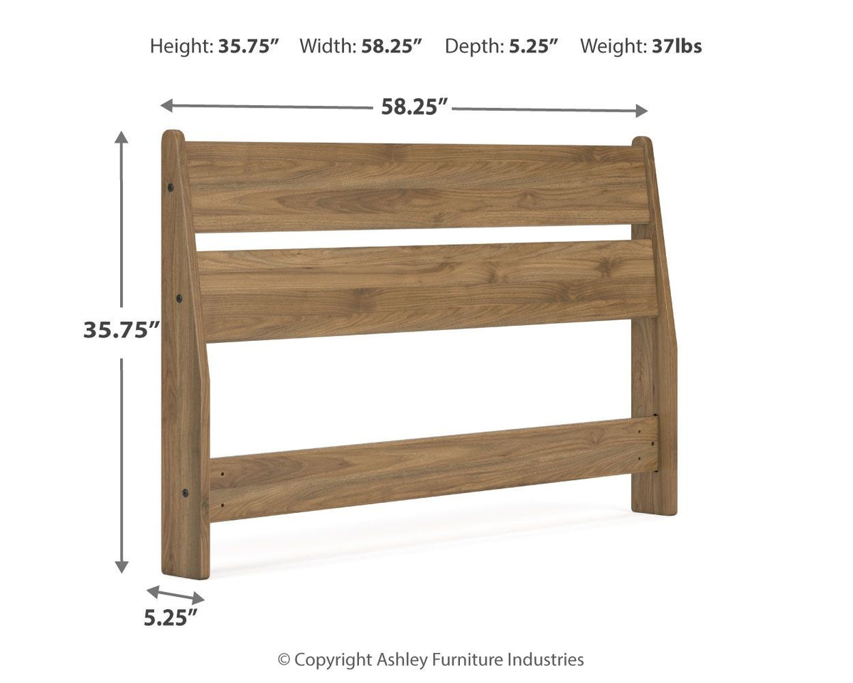 Deanlow - Full Panel Headboard - Honey by Ashley – view 2