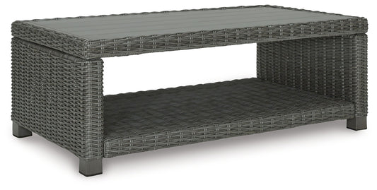 Elite Park - Rectangular Cocktail Table - Gray by Ashley – Coffee Tables