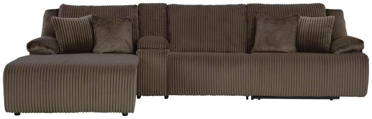Top Tier - 4 Piece Reclining Sectional by Ashley – view 3