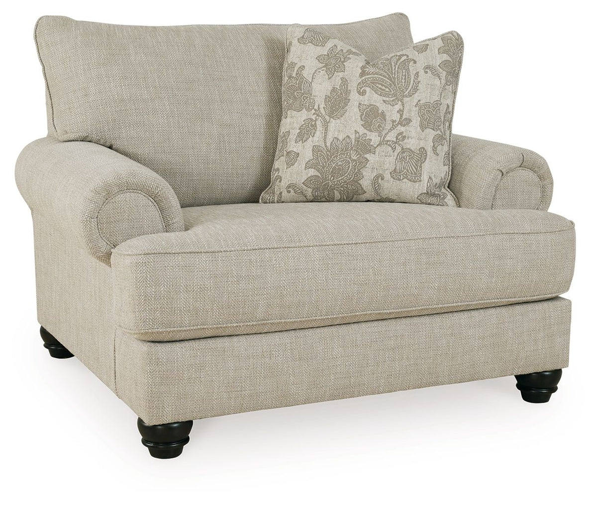 Asanti - Chair And A Half - Fog – Arm Chairs