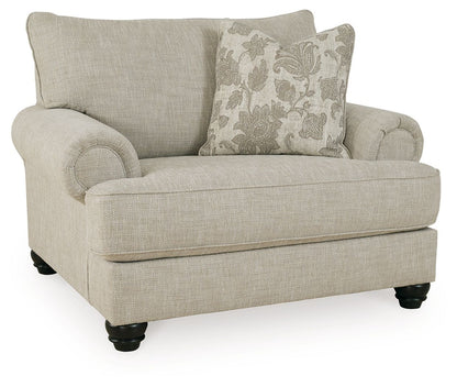 Asanti - Chair And A Half - Fog – Arm Chairs