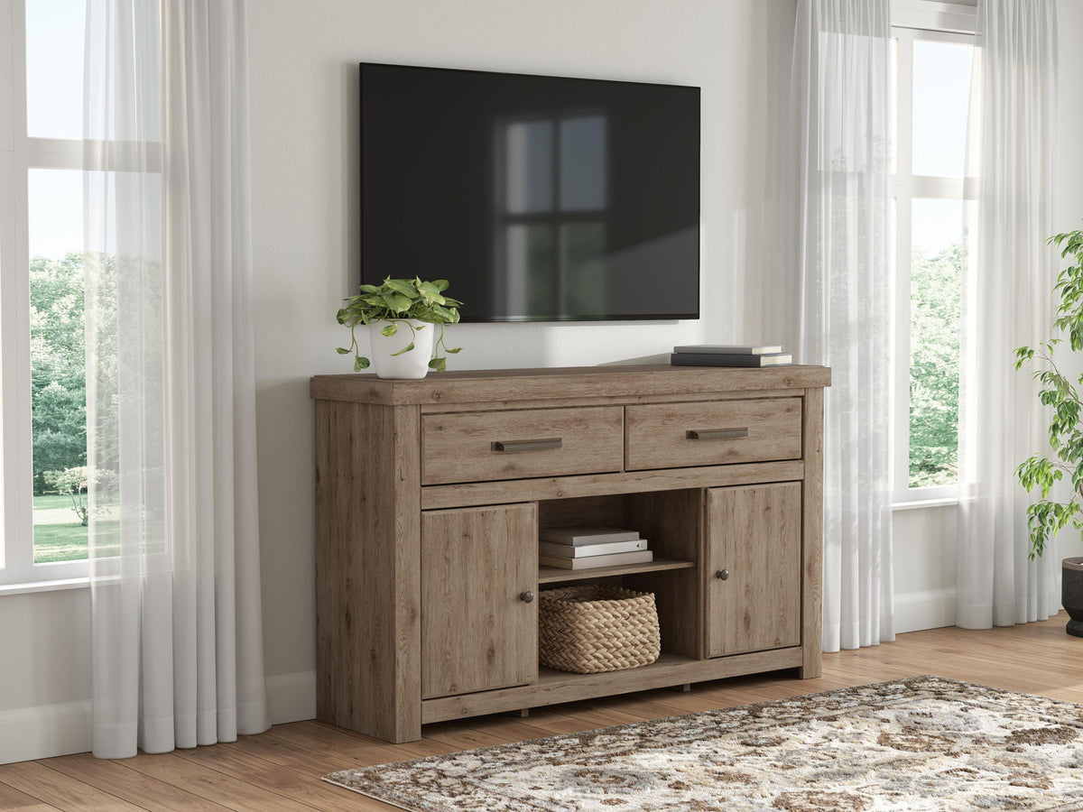 Garistyn - TV Stand With Fireplace Option – view 12