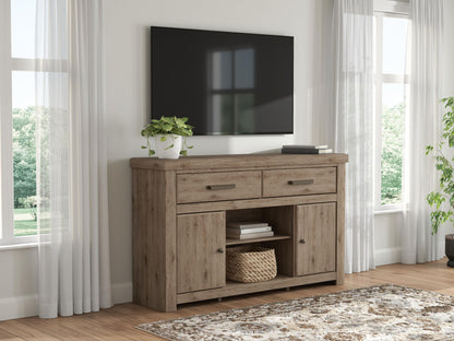 Garistyn - TV Stand With Fireplace Option – view 12
