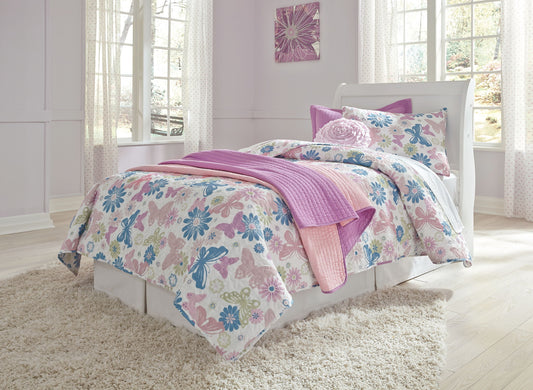 Anarasia - Sleigh Headboard With Bolt On Bed Frame by Ashley – Sleigh Beds