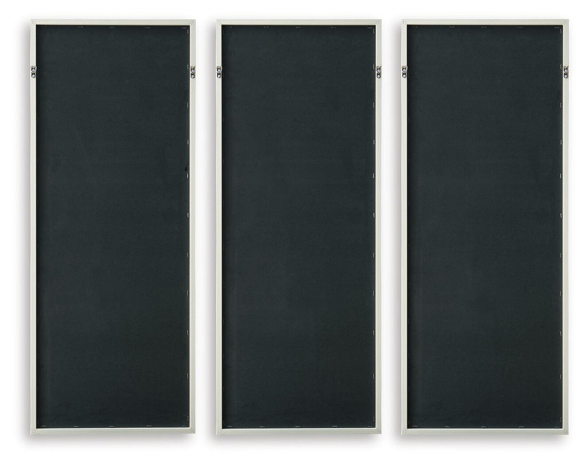 Dixonburg - Wall Art Set (Set of 3) - Taupe / Gray by Ashley – view 2