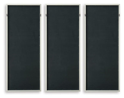 Dixonburg - Wall Art Set (Set of 3) - Taupe / Gray by Ashley – view 2