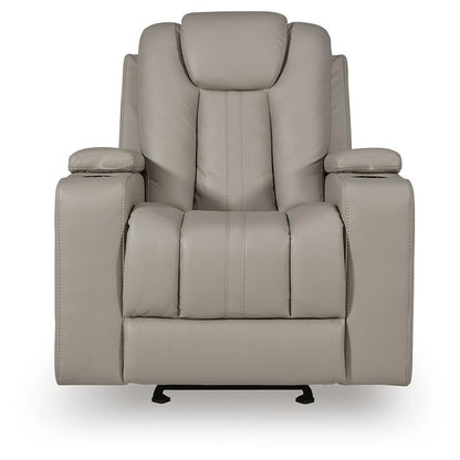 Elevate Edges - Glider Recliner - Coin by Ashley – view 4