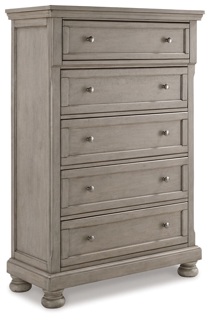 Lettner - Sleigh Bed Set by Ashley – view 3