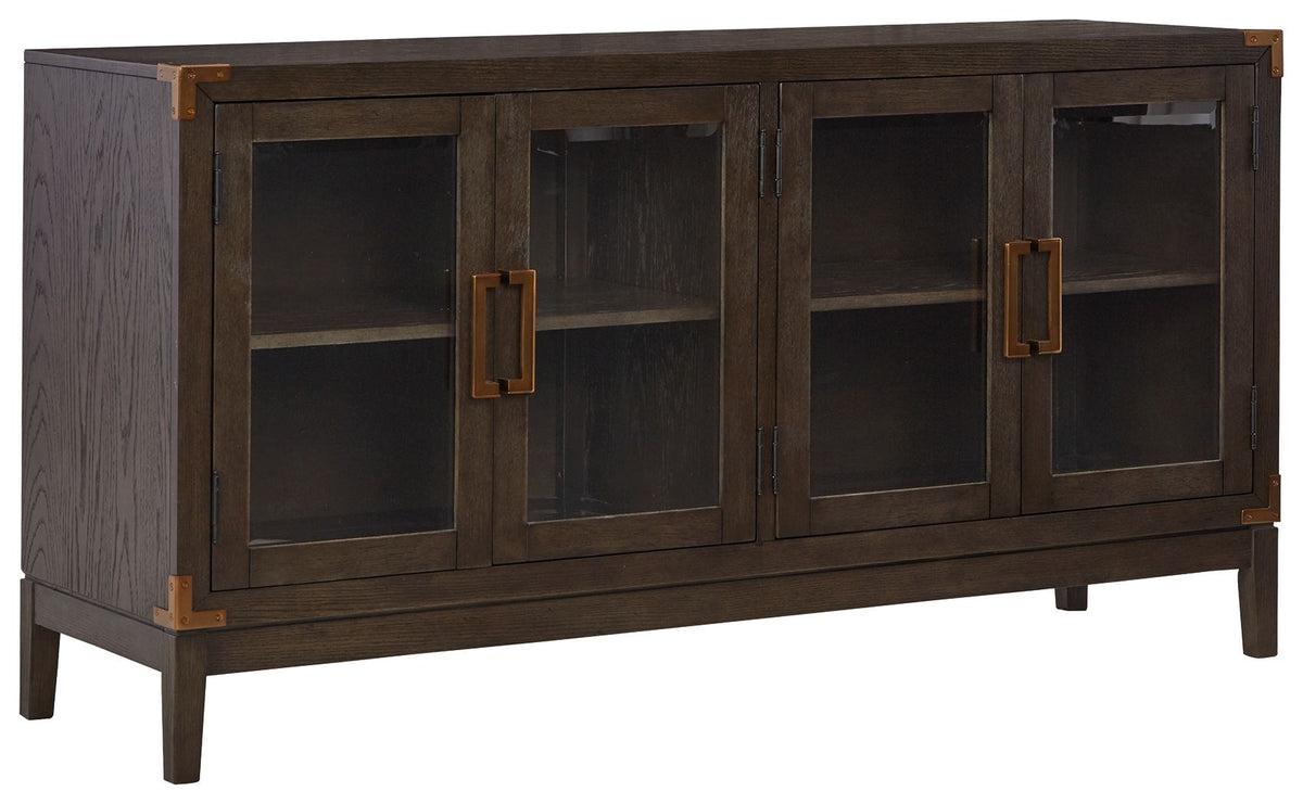 Burkhaus - Dining Room Server - Dark Brown by Ashley – Servers