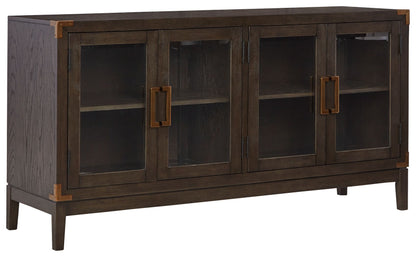 Burkhaus - Dining Room Server - Dark Brown by Ashley – Servers
