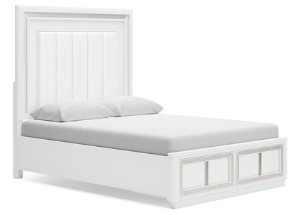 Chalanna - Upholstered Storage Bed by Ashley – Storage Beds