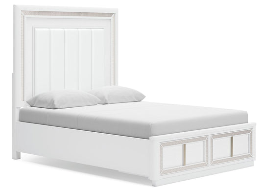 Chalanna - Upholstered Storage Bed by Ashley – Storage Beds
