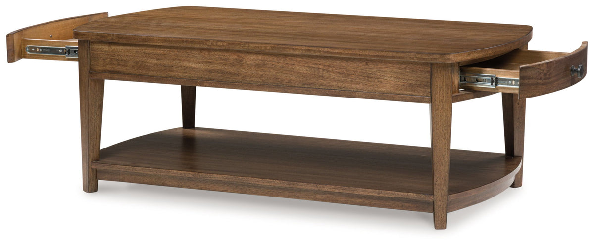 Burkbyer - Rectangular Table by Ashley – view 4