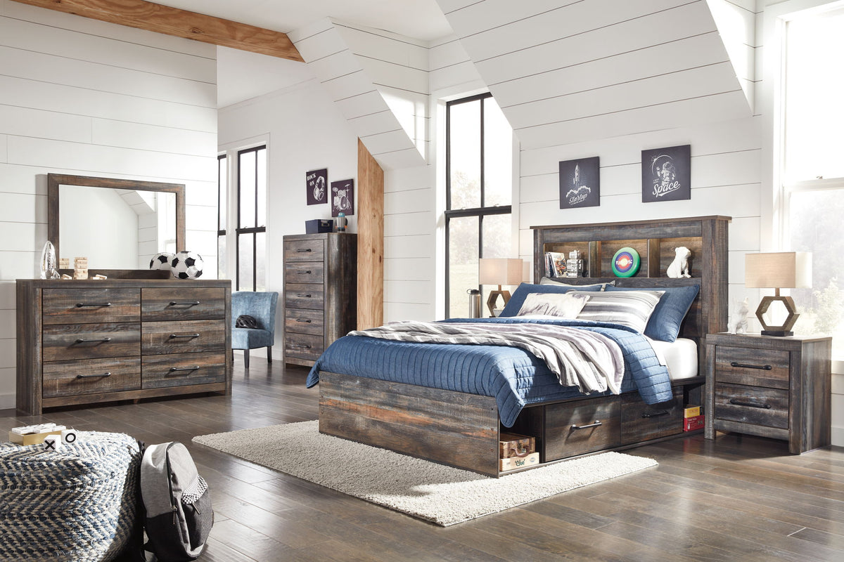 Drystan - Panel Bookcase Bed by Ashley – view 14