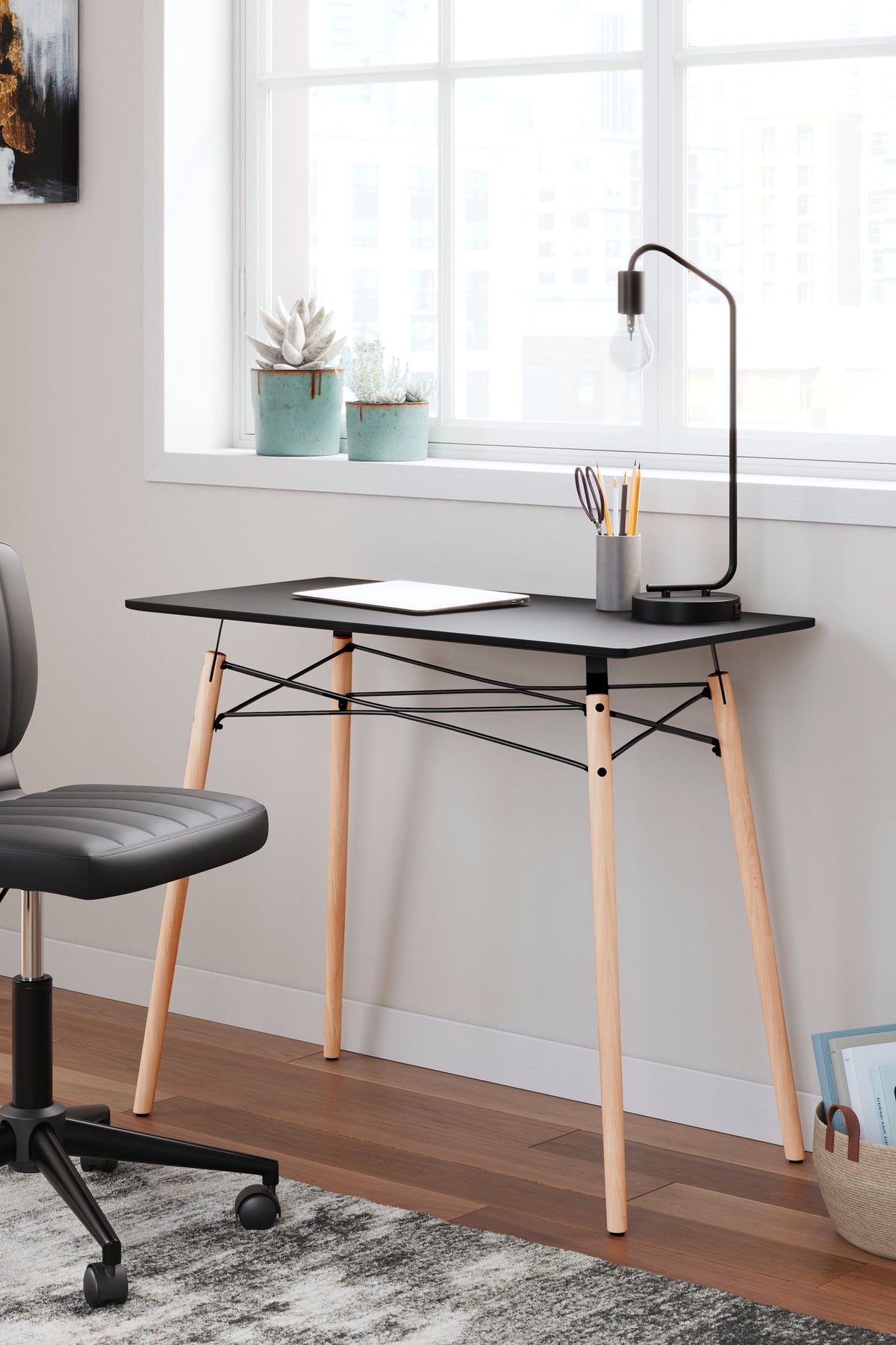 Jaspeni - Home Office Desk by Ashley – view 5