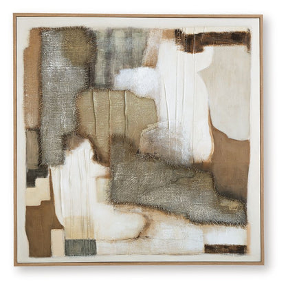 Wylander - Wall Art - Tan / Brown / Gray by Ashley – Canvas Art