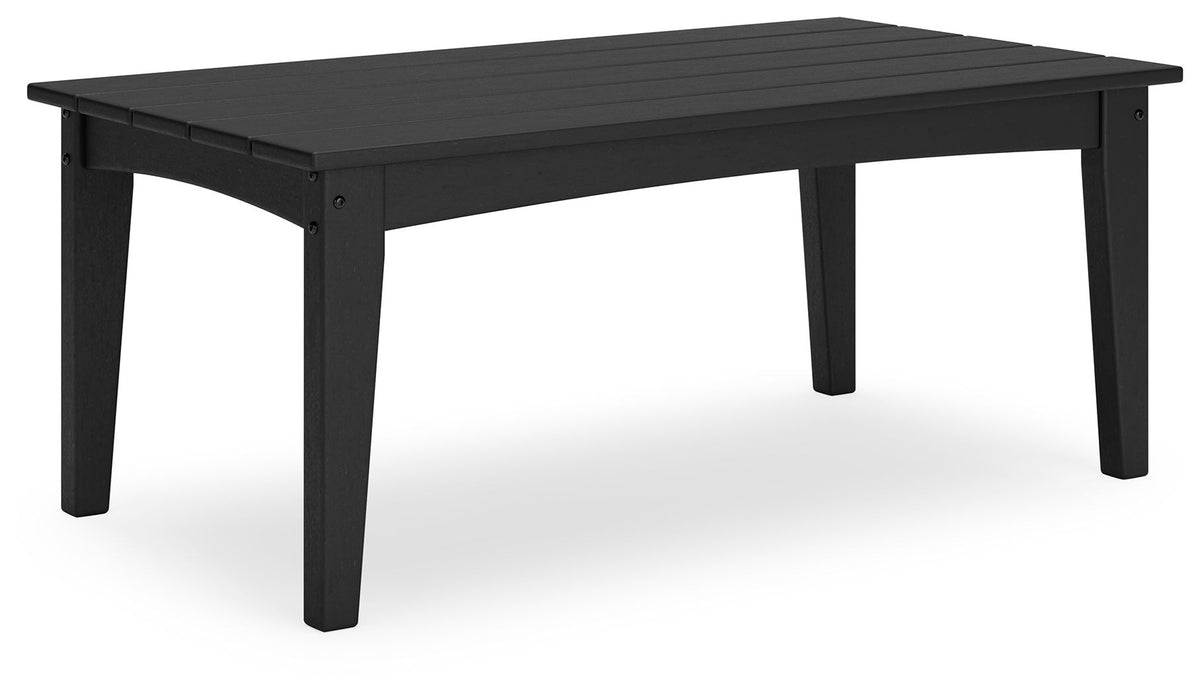Hyland Wave - Rectangular Cocktail Table by Ashley – Coffee Tables