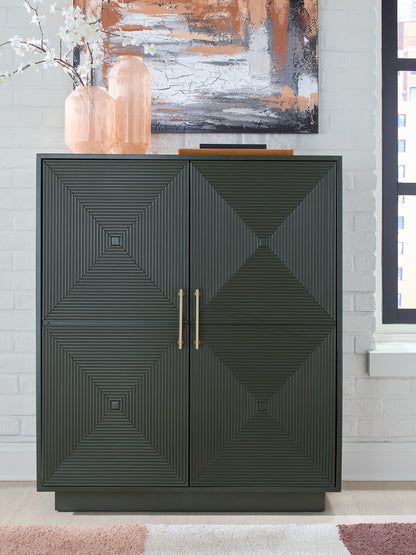 Geirwood - Accent Cabinet - Dark Green by Ashley – view 4