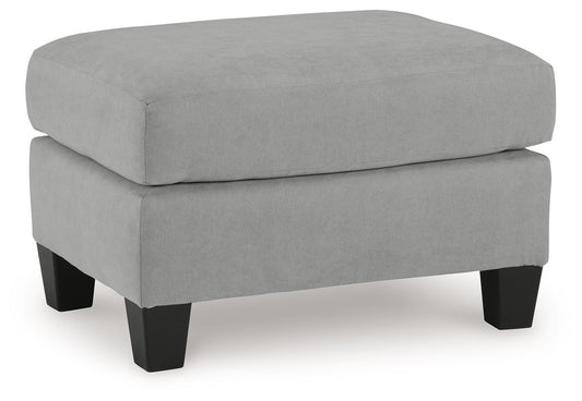 Adlai - Ottoman - Shadow by Ashley – Upholstered Ottomans