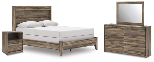 Elbrim - Panel Bedroom Set – 4 Piece Bedroom Sets