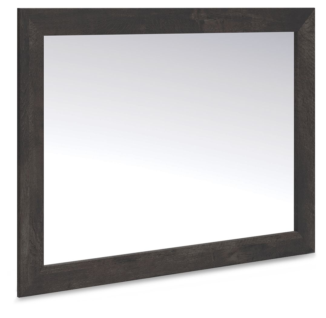Hollivern - Bedroom Mirror - Dark Gray by Ashley – Mirrors