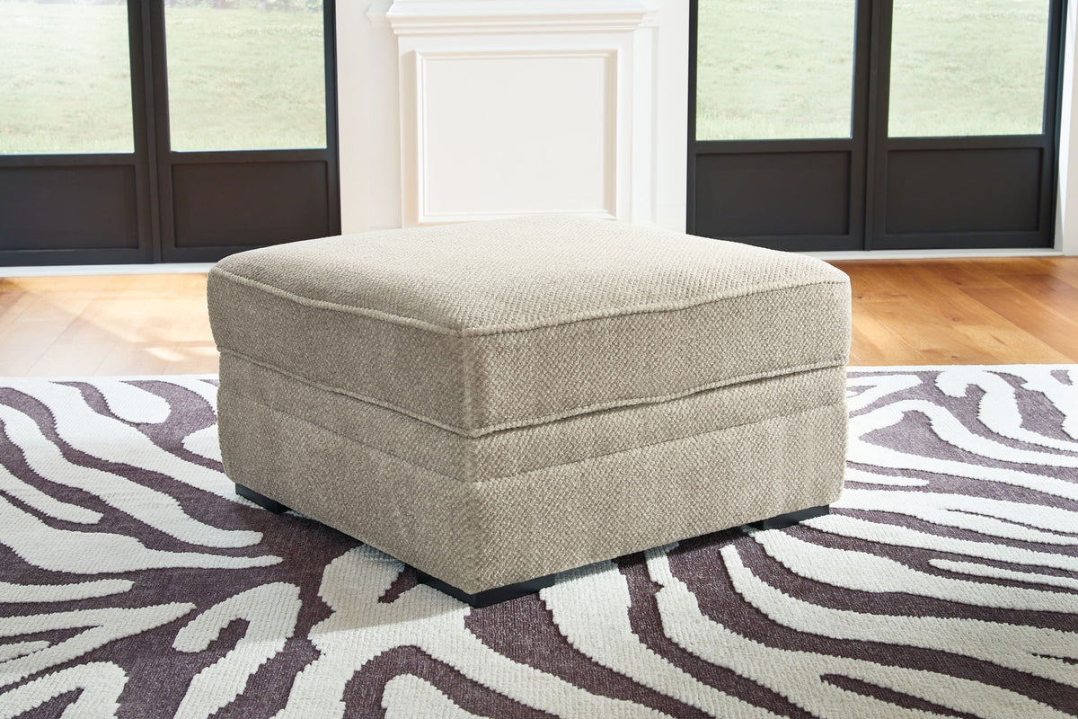 Calnita - Ottoman With Storage - Sisal – view 2