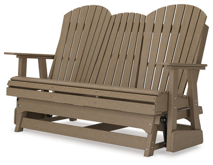 Hyland Wave - Glider Loveseat by Ashley – view 6