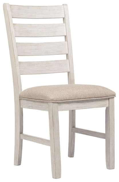 Skempton - Dining UPH Side Chair (Set of 2) - White by Ashley – view 2