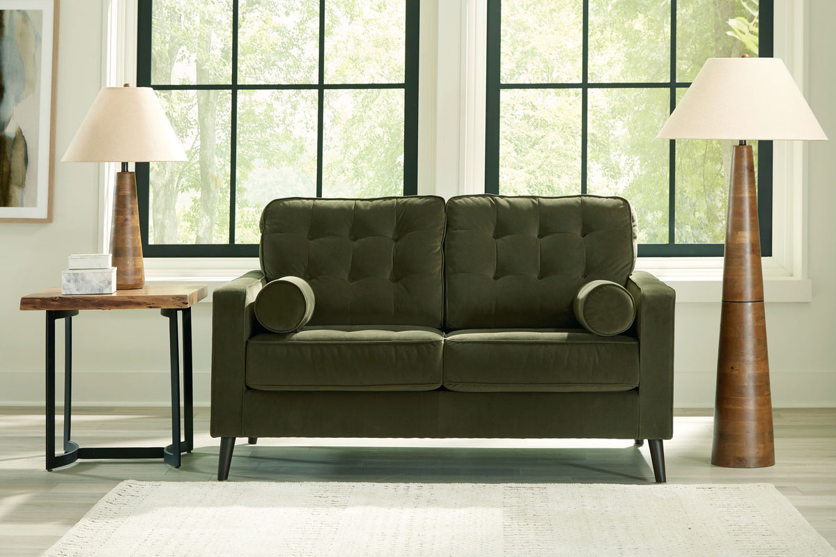 Reveon Lakes - Loveseat - Olive by Ashley – view 2