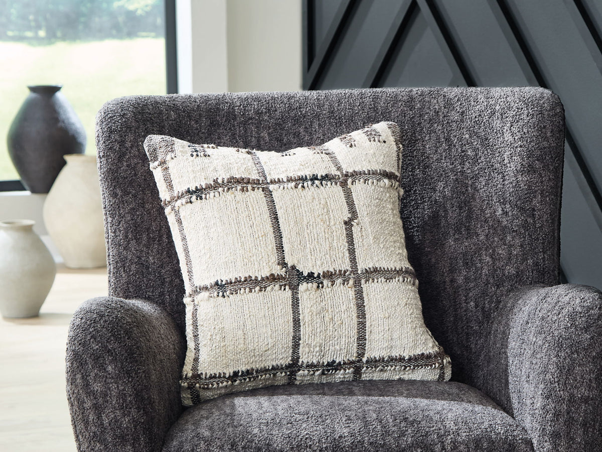 Wimings - Pillow (Set of 4) - Brown / Black / Cream by Ashley – view 2