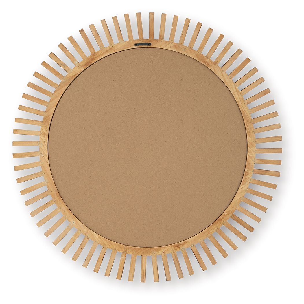 Tedwell - Accent Mirror - Brown by Ashley – view 2