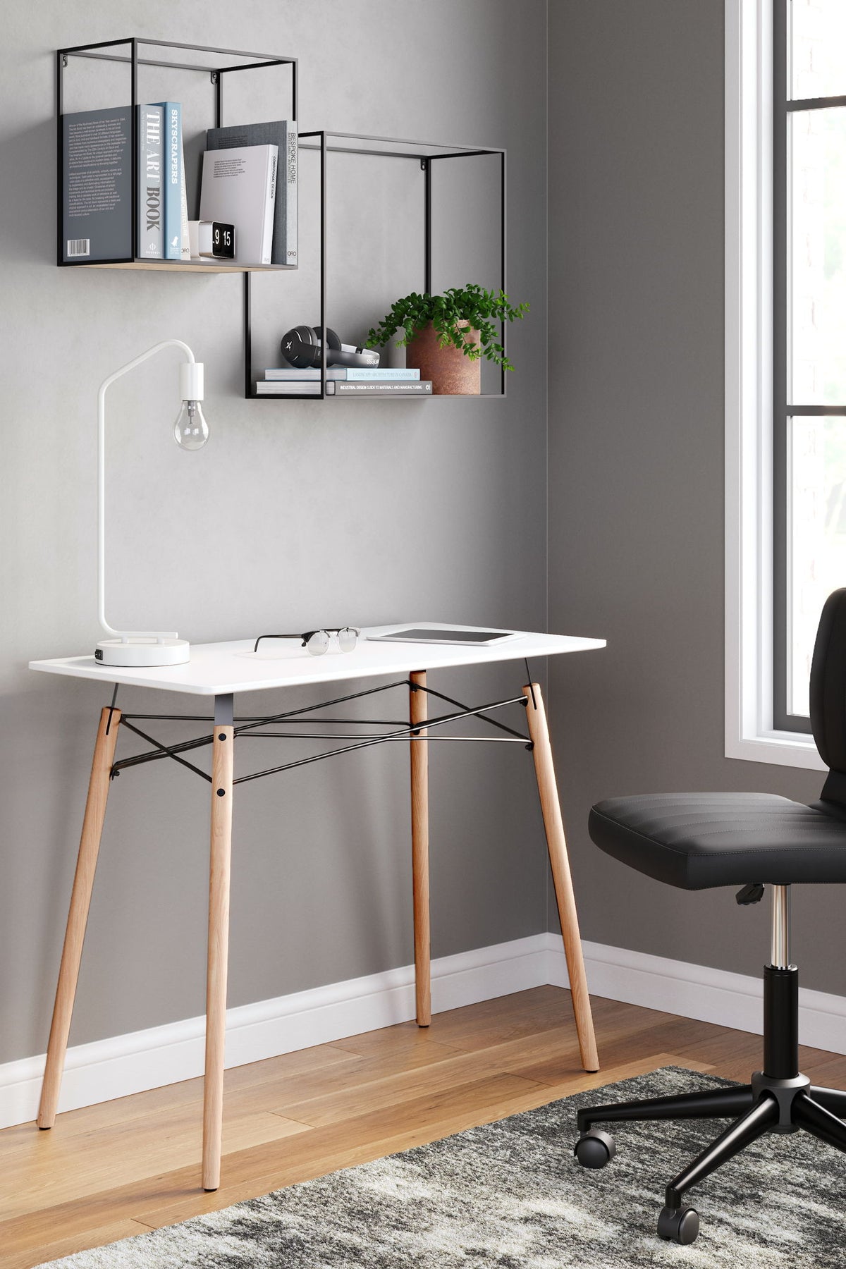 Jaspeni - Home Office Desk by Ashley – view 6