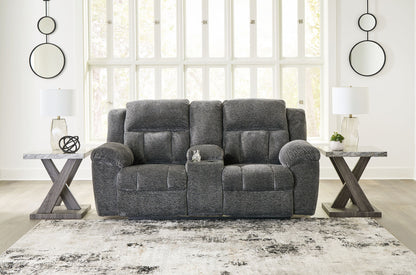 Frohn - Dbl Reclining Loveseat With Console by Ashley – view 4