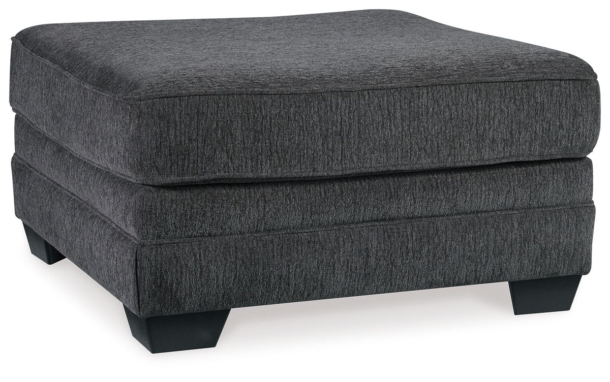 Tracling - Oversized Accent Ottoman - Slate – Accent Ottomans