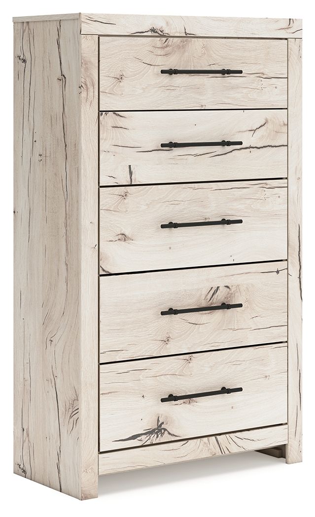 Lawroy - Five Drawer Chest - Light Natural – Accent Chests