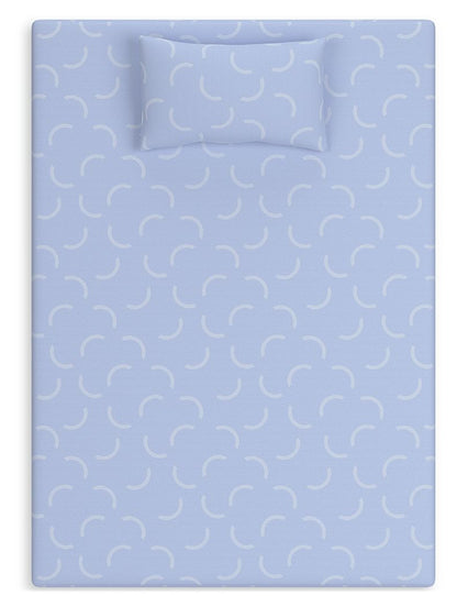 Ikidz Ocean - Mattress And Pillow (Set of 2) by Ashley – view 2