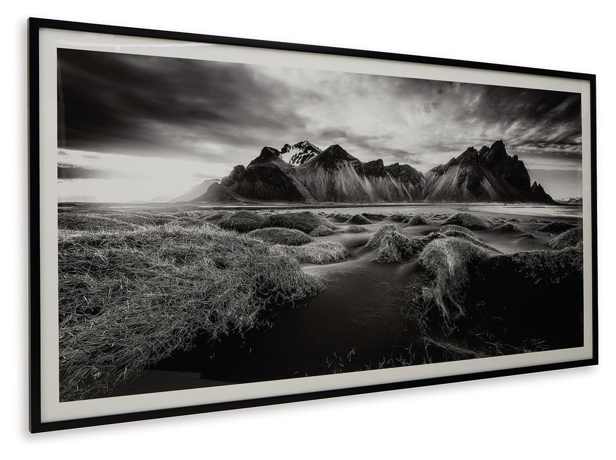 Delstone - Wall Art - Black / White by Ashley – view 4