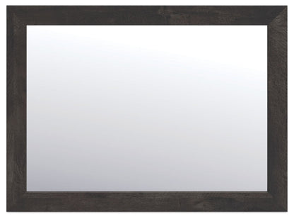 Hollivern - Bedroom Mirror - Dark Gray by Ashley – view 2