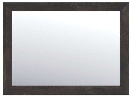 Hollivern - Bedroom Mirror - Dark Gray by Ashley – view 2
