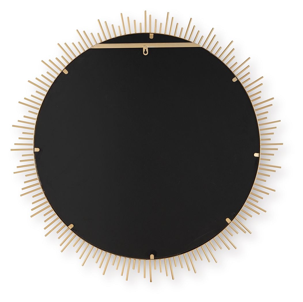 Wainport - Accent Mirror - Gold Finish by Ashley – view 3