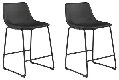 Centiar - Upholstered Barstool (Set of 2) by Ashley – view 12
