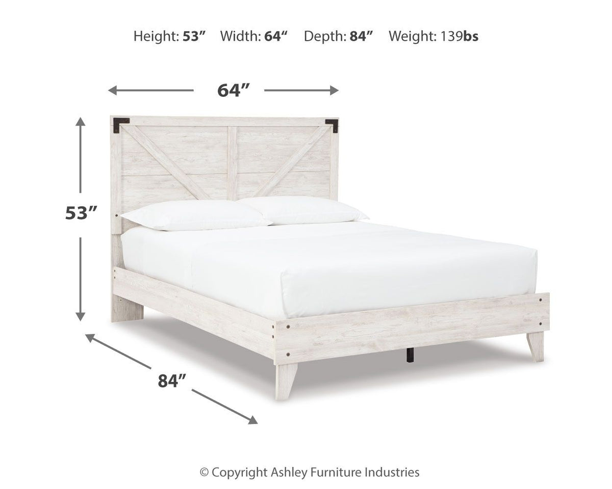 Shawburn - Panel Bed by Ashley – view 3