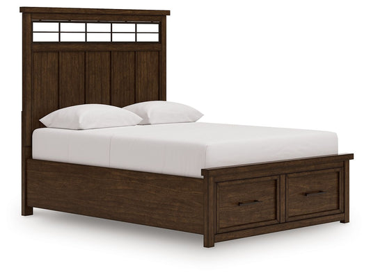 Taffenbrook - Panel Storage Bed by Ashley – Storage Beds