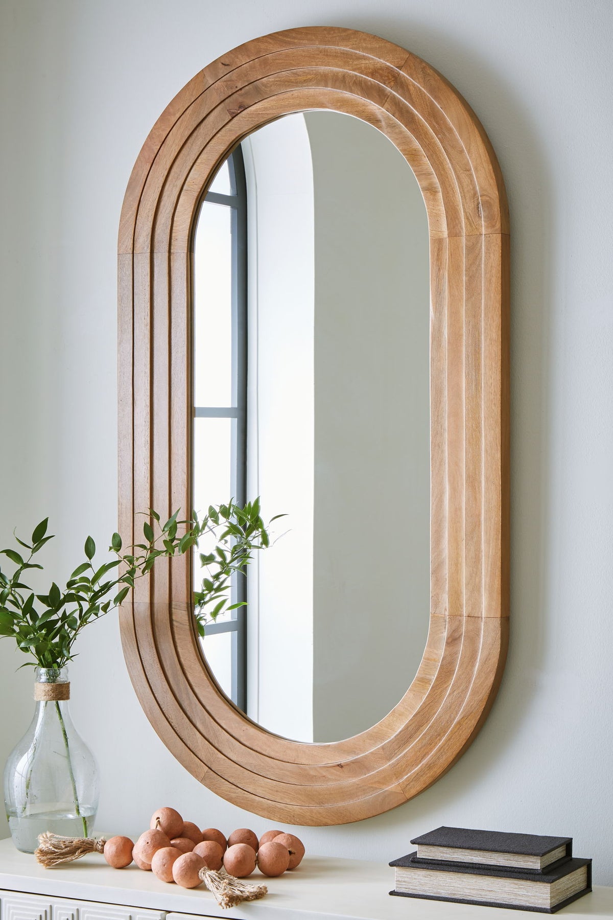 Daverly - Accent Mirror - Brown by Ashley – view 2