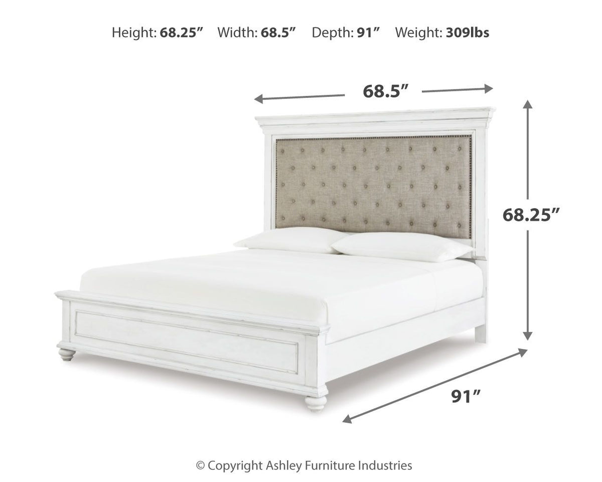 Kanwyn - Upholstered Panel Bed – view 7