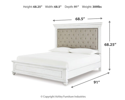 Kanwyn - Upholstered Panel Bed – view 7