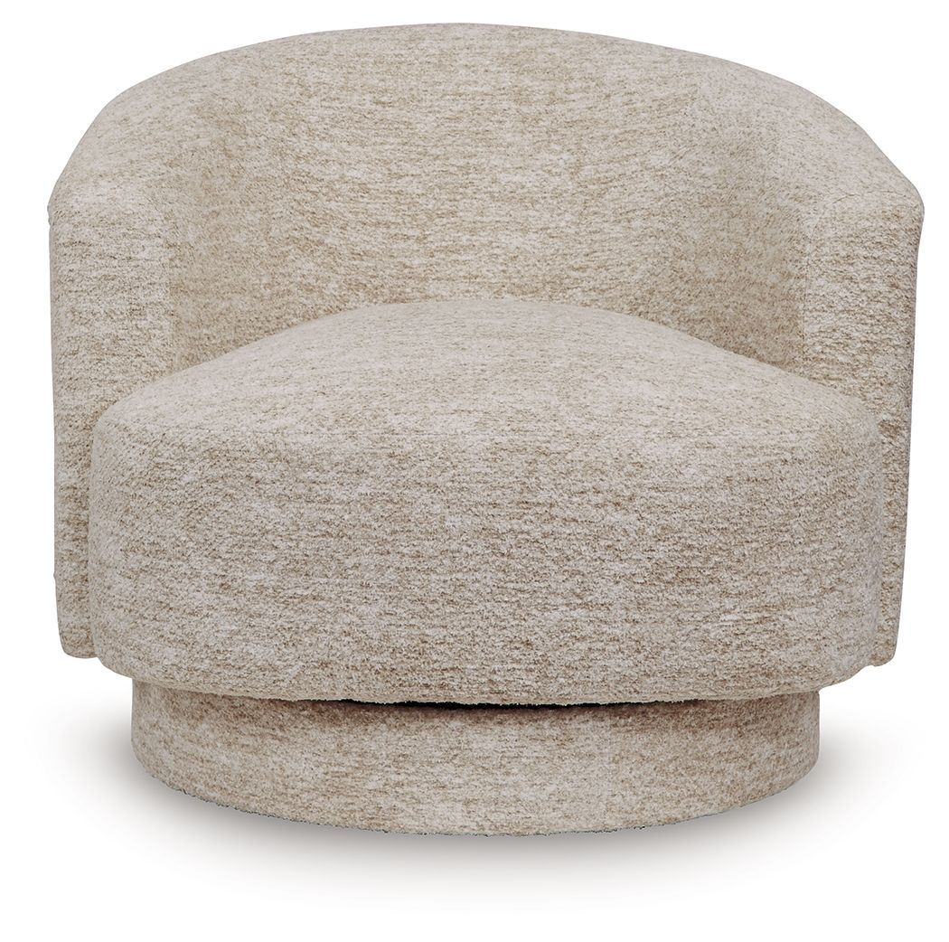 Wardsor - Swivel Chair - Stone by Ashley – view 3