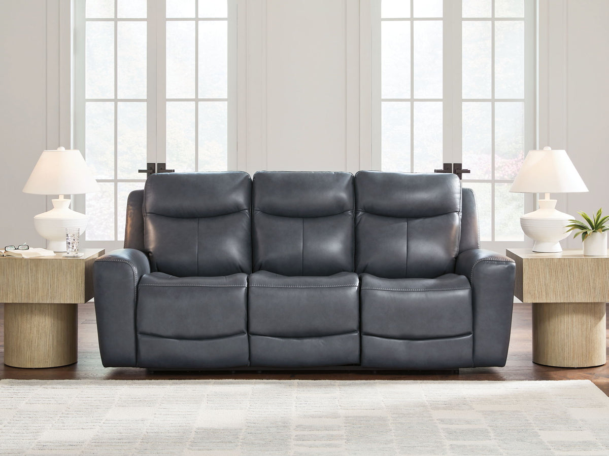 Bexhurst - Power Reclining Sofa With Adjustable Headrest by Ashley – view 4